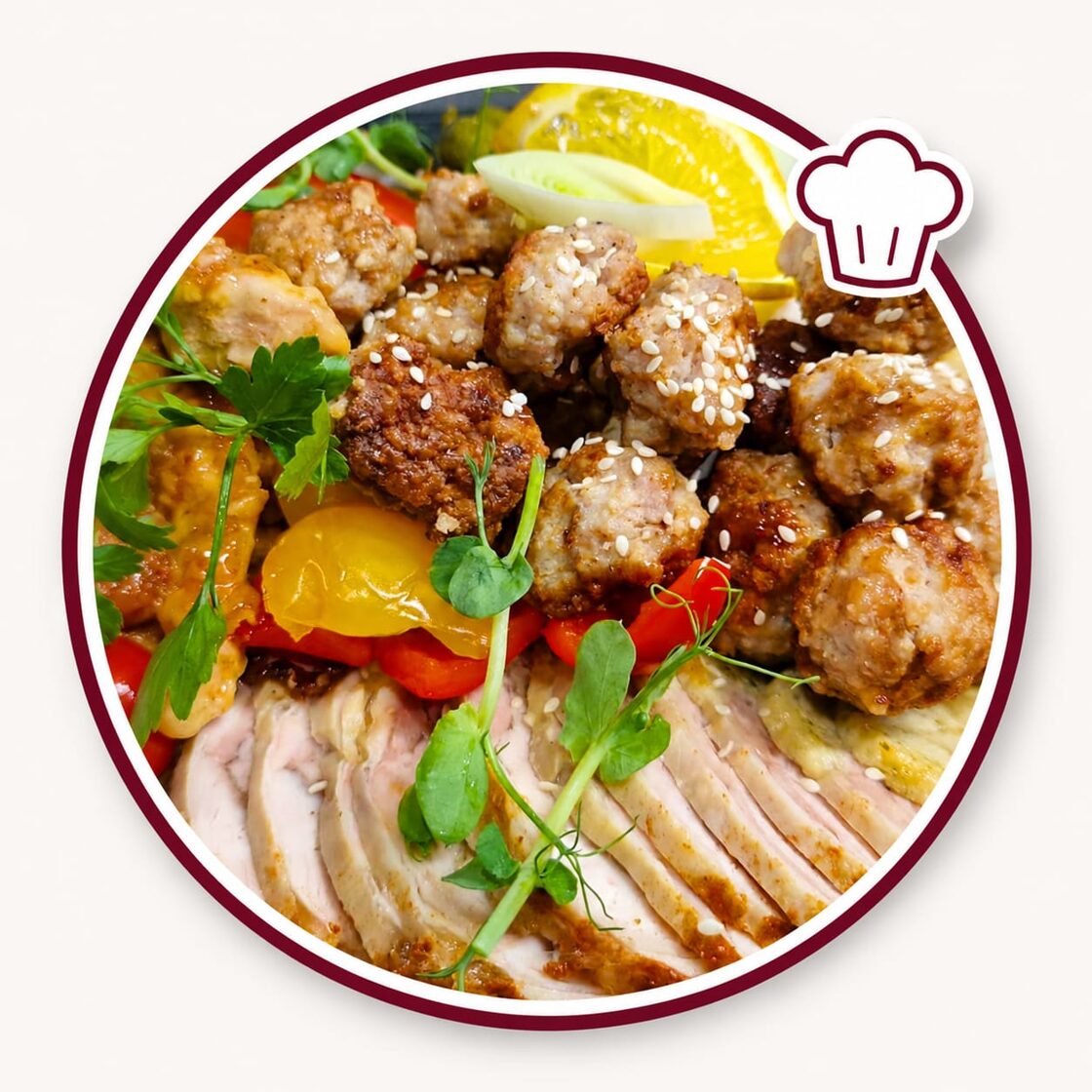 Malejas uzkoduu plate svētku galdam